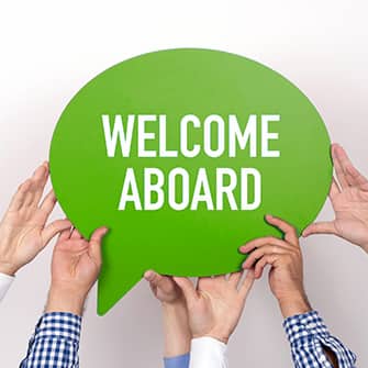 welcome aboard