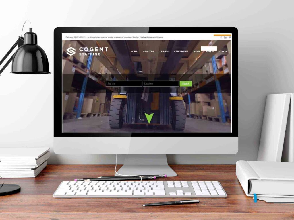 Cogent Staffing new website