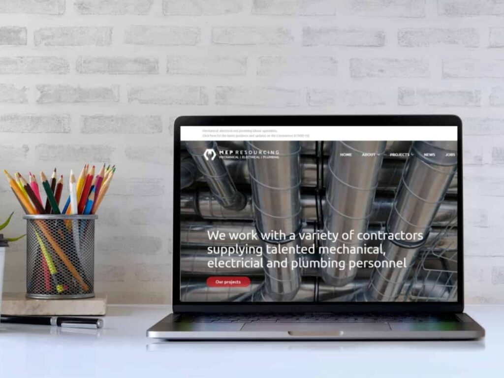 MEP Resourcing new website