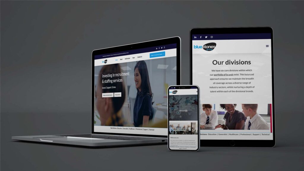 New Bluestones Group website