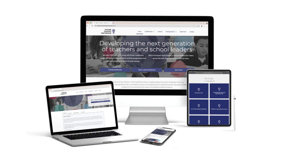 Teacher Training Partnership website