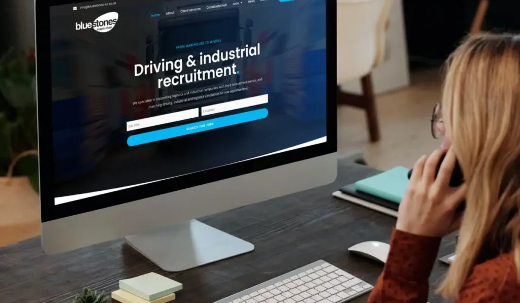 New Bluestones Supply Chain website